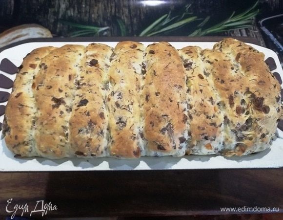 Выпекаем хлеб при 180⁰С в течение 40 минут.