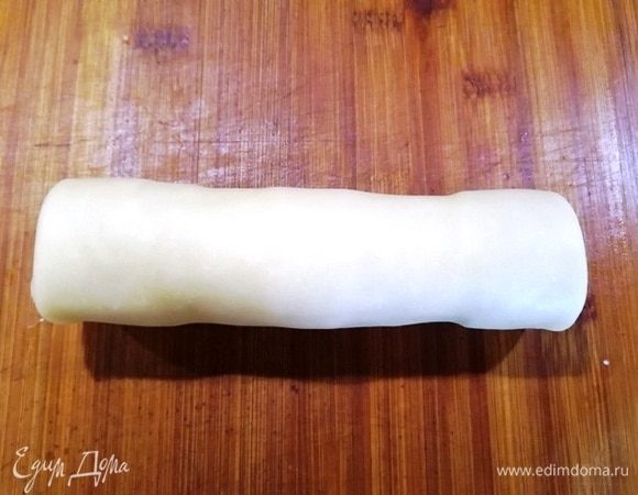 И формируем трубочку.