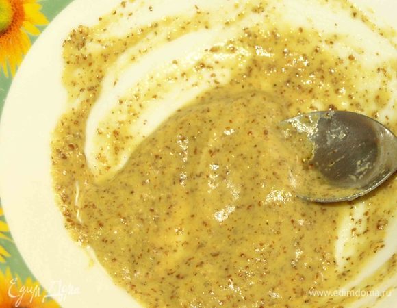 Смешиваем все ингредиенты для соуса.