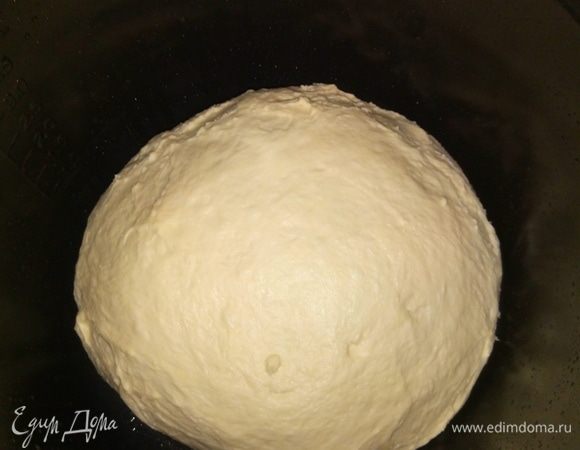 После вымешиваем его. Теперь берем чашу, смазываем ее маслом и укладываем тесто. Закрываем мультиварку и нажимаем на кнопку «Поддержание тепла». Через минут десять отключаем. Таким образом, тепло будет поддерживаться в течение сорока минут.