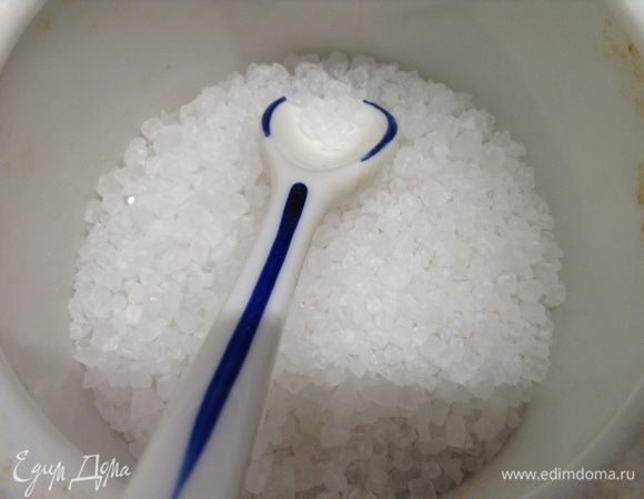 Соль крупного помола, морская хороша...