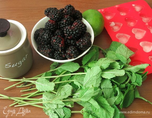 Подготовим продукты. Заранее наморозим льда и охладим воду.