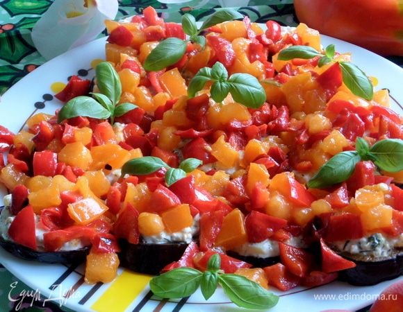 Украшаем зеленью.