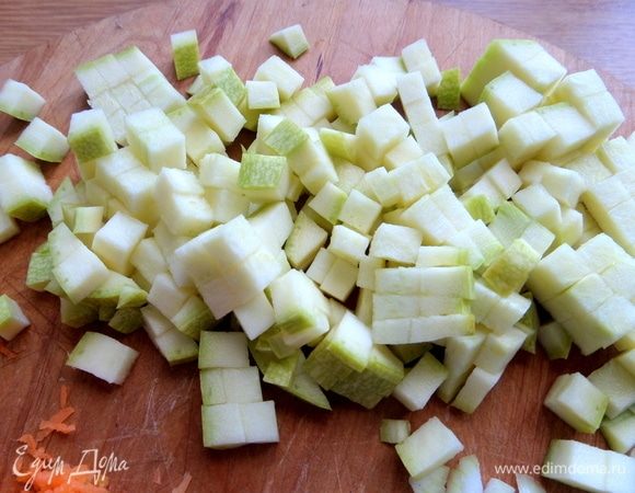 Порубить кубиками.
