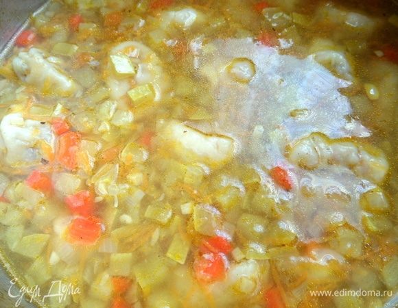 Просто кидаем нужное количество рулетиков в суп и варим до готовности.