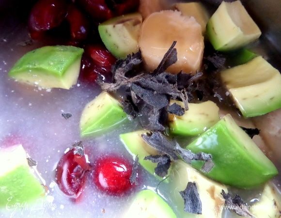 Я еще кинула мяту из заморозки, но лучше свежую.