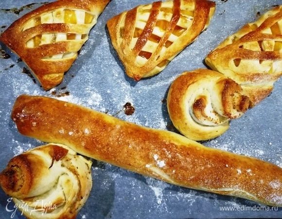 А вот и ассорти выпечки.