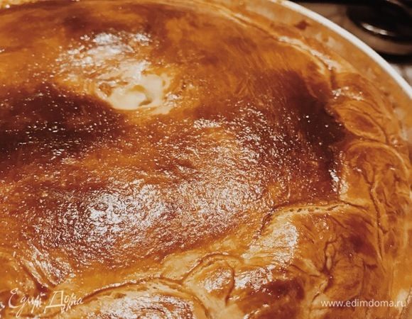 Наш красавчик готов! Моему мужу-итальянцу очень нравится этот пирог, думаю, и вас не оставит равнодушными!