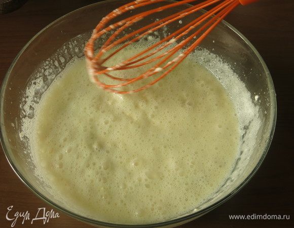 Кладем к сливкам с шампанским.