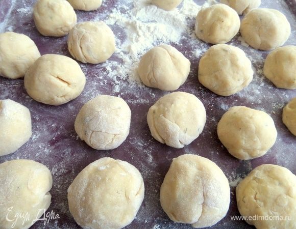 И так делаем все шарики.