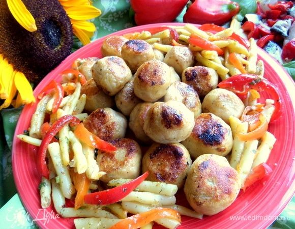 Переносим на тарелку.