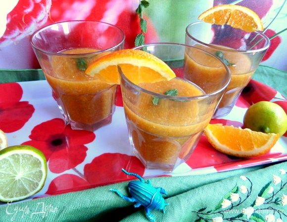 Я стаканчики поместила в холодильник и доставала лакомиться как десерт.