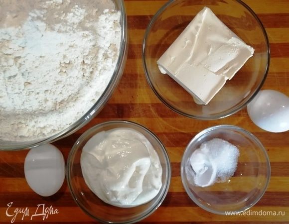 Подготовим необходимые ингредиенты для теста.