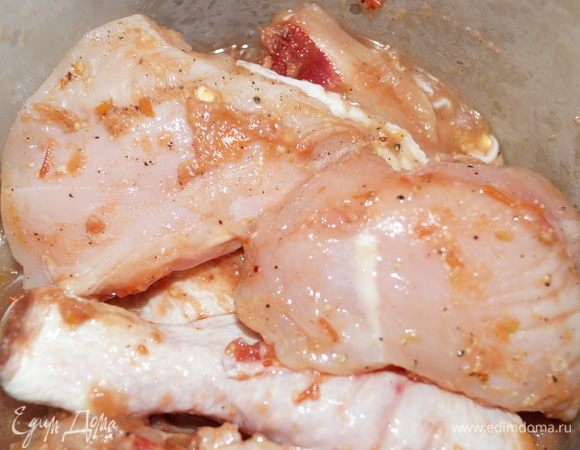 Как маринад для мяса.