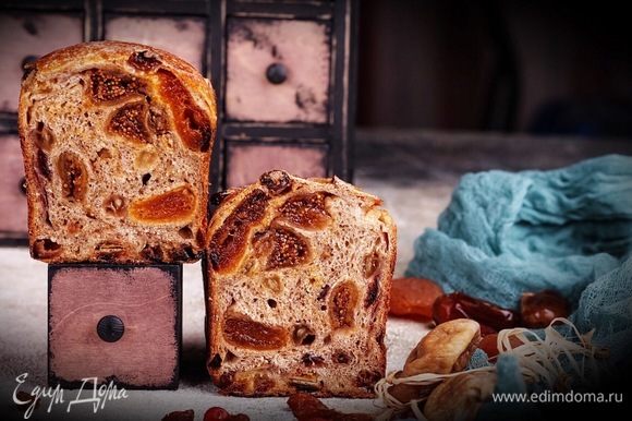 Готовый хлеб обладает необыкновенным вкусом и ароматом. Не хлеб, а настоящий праздник!