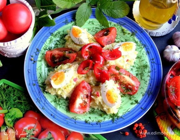 Такое пюре лучше приготовить непосредственно перед подачей, поэтому я и взяла небольшое количество для ознакомления.