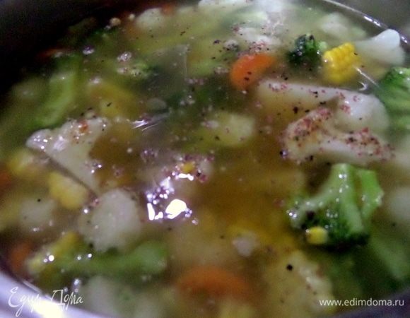 Соль, смесь перца по вкусу.