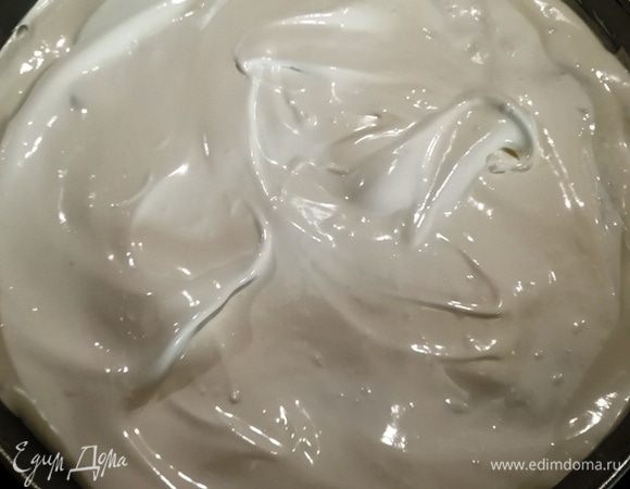 Распределяем меренгу.