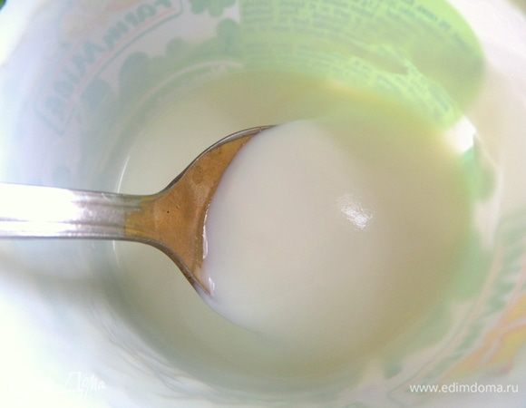 Для заправки у меня 3 % йогурт.