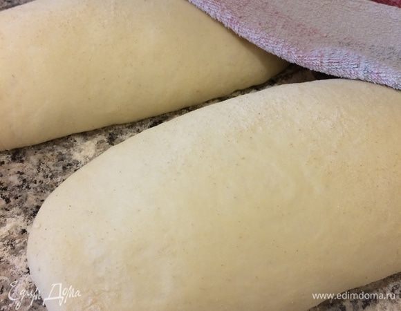 Дать 45–60 минут для расстойки. Мои заготовки спутя 60 минут.