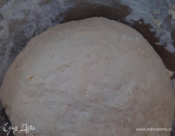 Сформируйте из теста шар и уберите в теплое место для расстойки. Если в вашей мультиварке есть режим «Хлеб» или «Тесто», то используйте их.