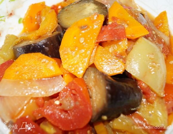 Яркая ароматная закуска! Немного осталось, и сейчас попробуем!