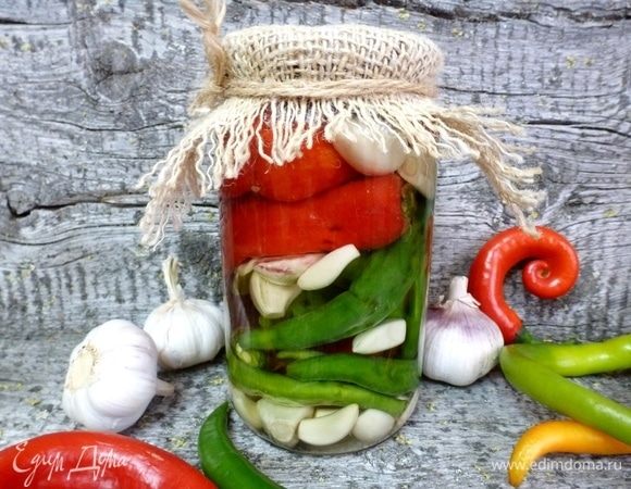 Попробовать такие перцы можно через месяц. Но лучше выдержать пару месяцев. Вкусных вам заготовок!