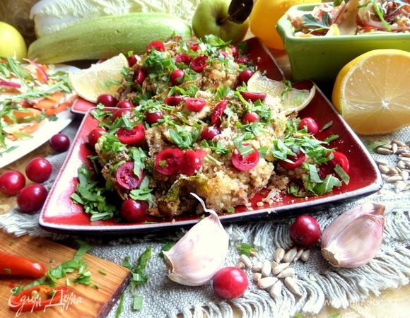 Подаем блюдо в теплом виде.