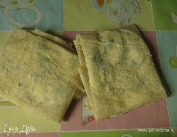 Заворачиваем конвертом.