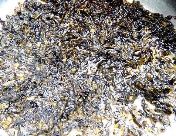 Щавель усядет и поменяет цвет.