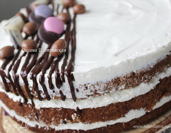 Охладить торт, а затем наслаждаться осенью за окном)