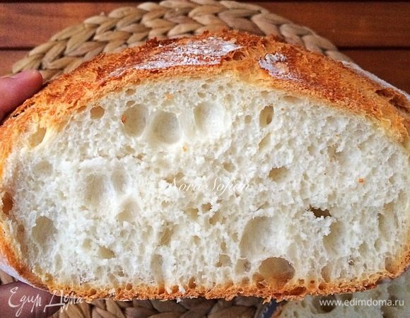 Посмотрите, какой мякиш!