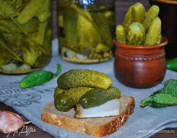 Очень хрусткие и вкусные получаются огурчики. Приятного аппетита.