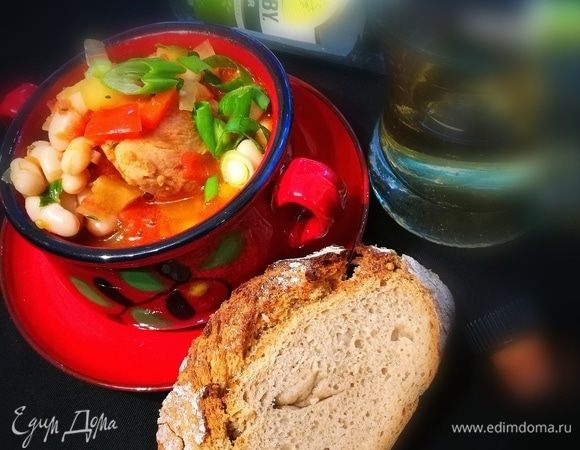 Блюдо готово. Подавать с любимой зеленью, например, с зеленым лучком.