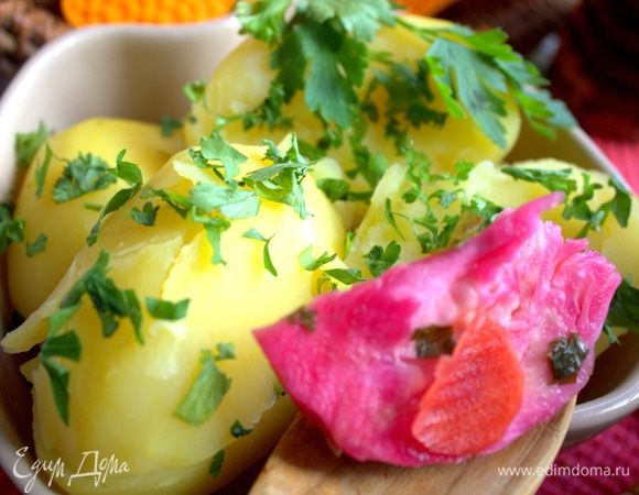 Подаем с картошечкой.