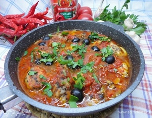 Перед подачей посыпать петрушкой.