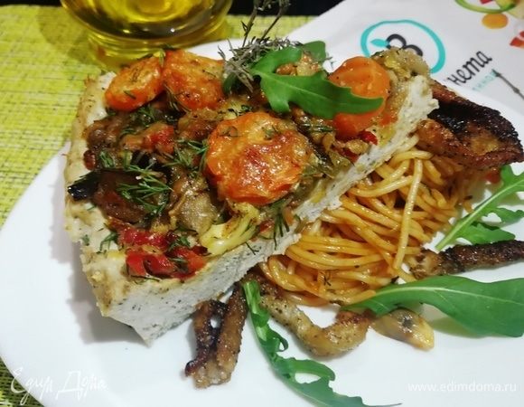 Голодным мужчинам можете подать с гарниром.