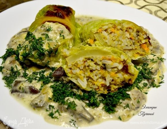 Очень нежные и вкусные голубцы из хека от ТМ «Магуро» готовы!