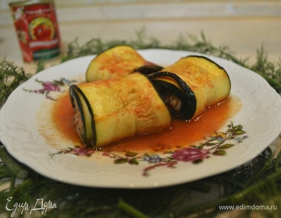 Фаршированные цукини готовы к подаче! Buon appetito!