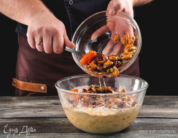 Добавьте орехи и сухофрукты ТМ «Семушка».