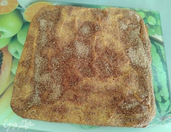 Запекать 30 минут до готовности. Остудить в форме около 30 минут, потом вынуть и нарезать на квадратики. Блонди, как и брауни не поднимается при выпечке.