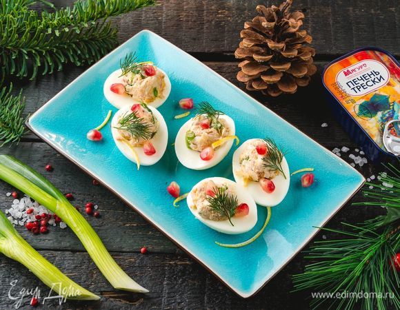 Быстрая, но очень вкусная закуска готова. Приятного аппетита!