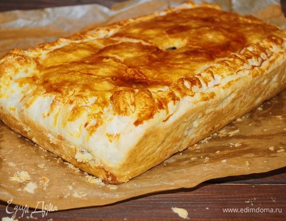 Пирог готов. На стол подавать горячим. Buon appetito!