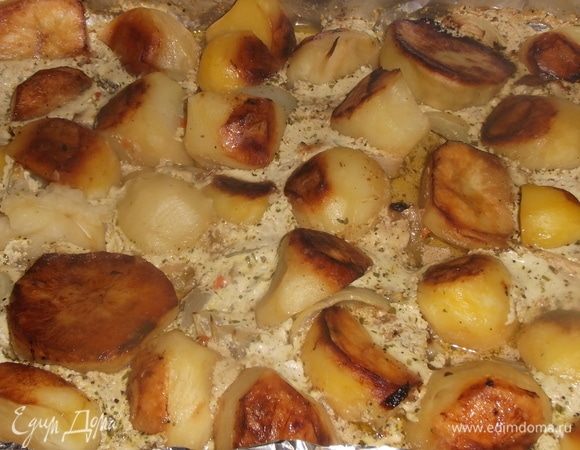 По готовности посыпать зеленью.