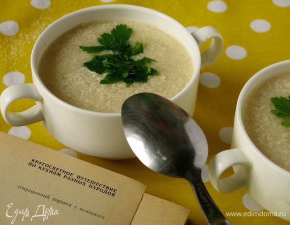 Варим 4–5 минут, подаем, посыпав зеленью по желанию. Приятного аппетита!