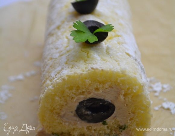 Нарезать на кусочки и можно подавать. Приятного аппетита!