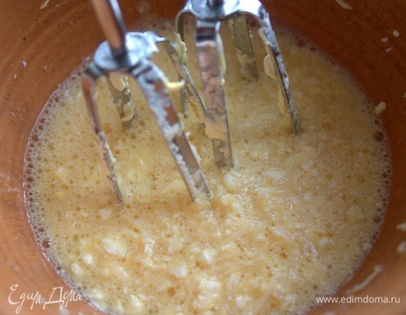 Снова взбить.