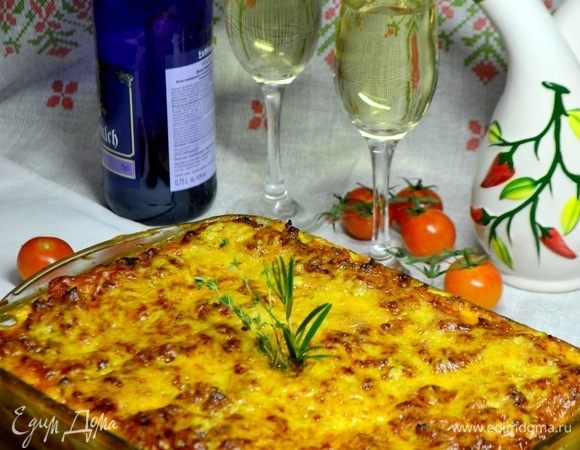 И какой итальянский ужин без бокала вина? Всем всего хорошего и доброго!