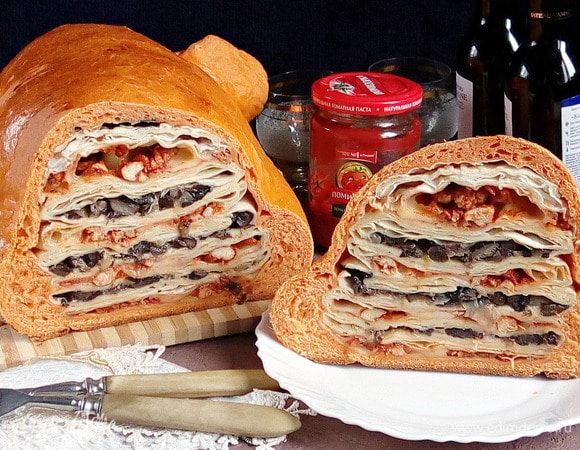 И, конечно же, в разрезе. «Поросенок» вкусен и в горячем виде, и в полностью остывшем.