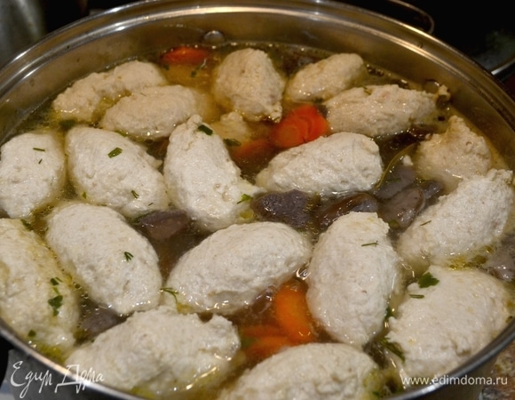 Когда кнели всплыли, они готовы!